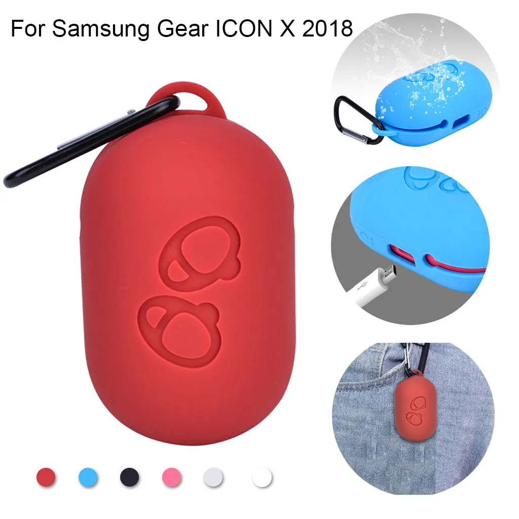 Силиконовый водонепроницаемый защитный чехол для Samsung Gear Icon X 2018 беспроводные