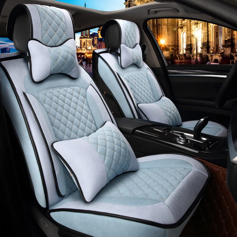 Twill тканевая Автомобильная подушка Стильный чехол для автомобильного сиденья