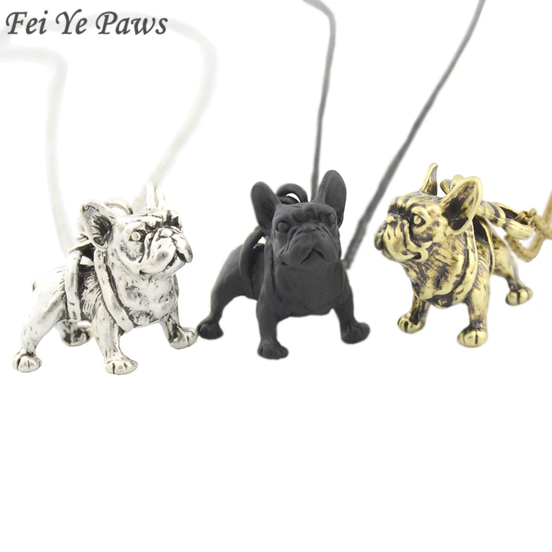Панель в форме французского бульдога ожерелье с подвеской для собак Колье Бохо