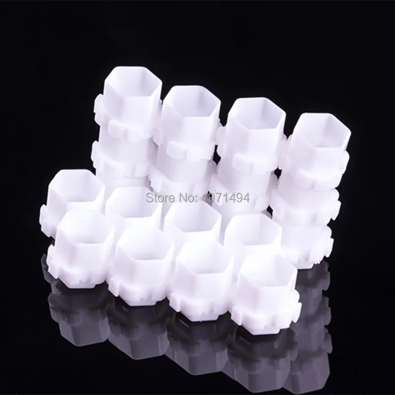 Новое поступление 200 стеклянная белая кружка с чернилами в форме сот