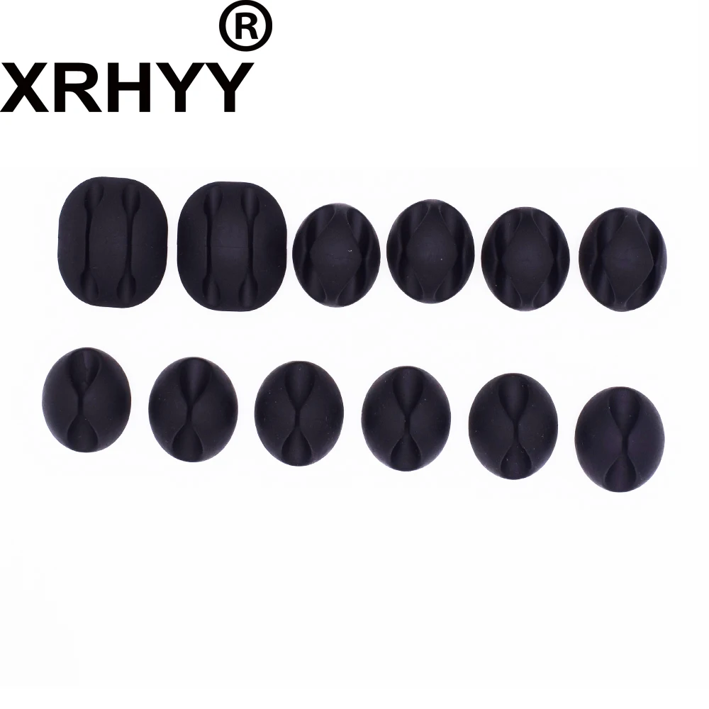 XRHYY 16 упаковок держатель провода для управления кабелем система клейкий шнур