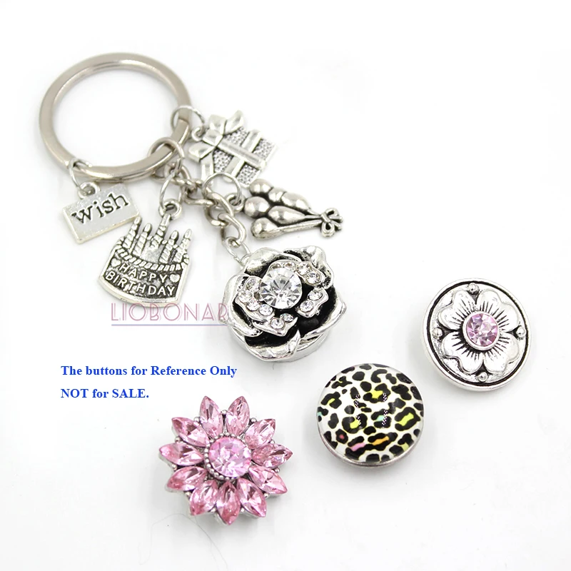 Брелок для ключей на день рождения мужчин и женщин 10 шт. с подвеской в виде шара