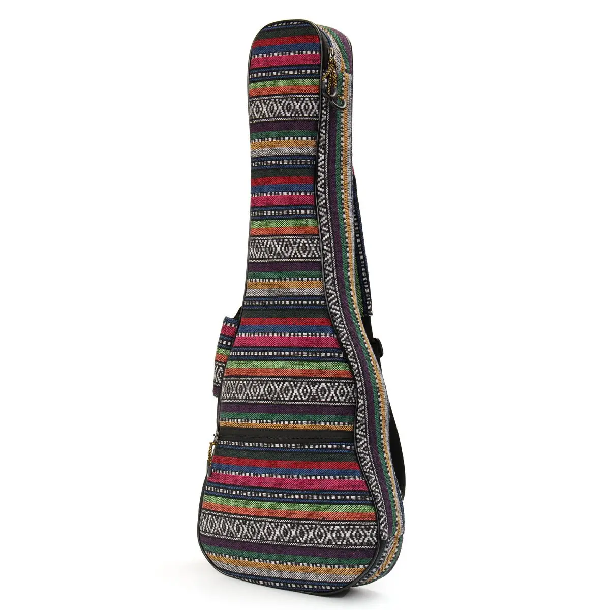 Зебра 26 ''мягкий хлопок народный стиль портативный сумка чехол рюкзак двойной