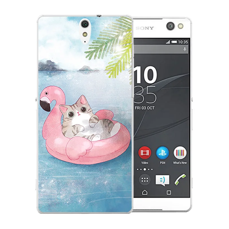 Для Sony Xperia C5 Ultra/Dual E5553 E5506 E5533 Мягкий силиконовый чехол с рисунком лошади для