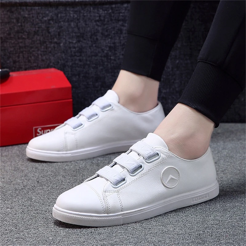 2019 men's hot new leather outdoor adult sports shoes soft breathable lightweight wild Skateboarding shoe erkek ayakkabi BZ-032 | Спорт и