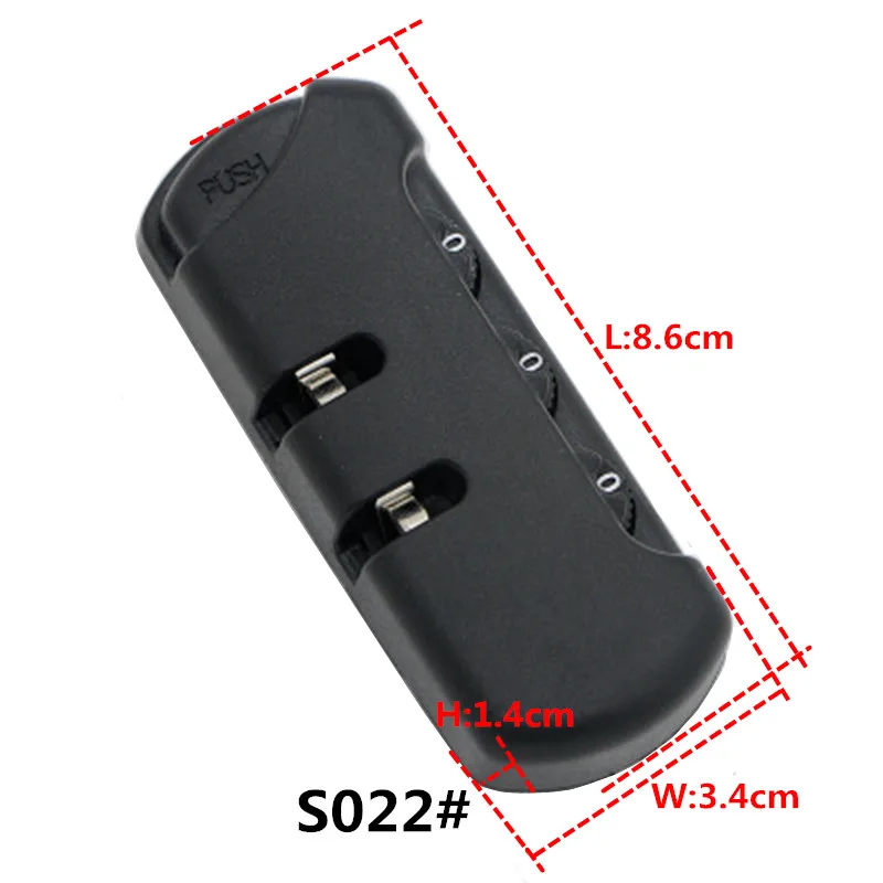 Оригинальный американский чемодан для багажа TSA замок с кодовым замком сумки на