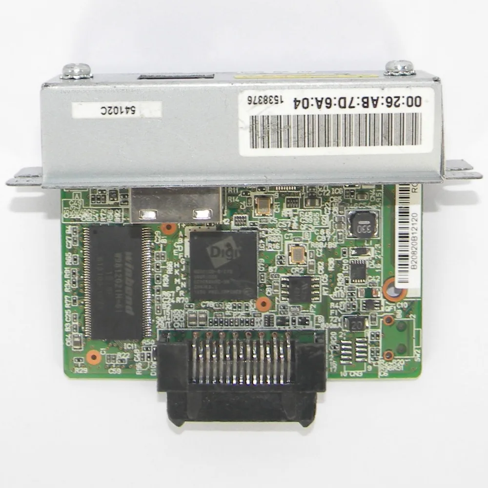 Интерфейсная карта Ethernet для Epson UB-E03 M252A ТМ чеков TU220B 88IV 88V T81 T82 запчасти принтера |