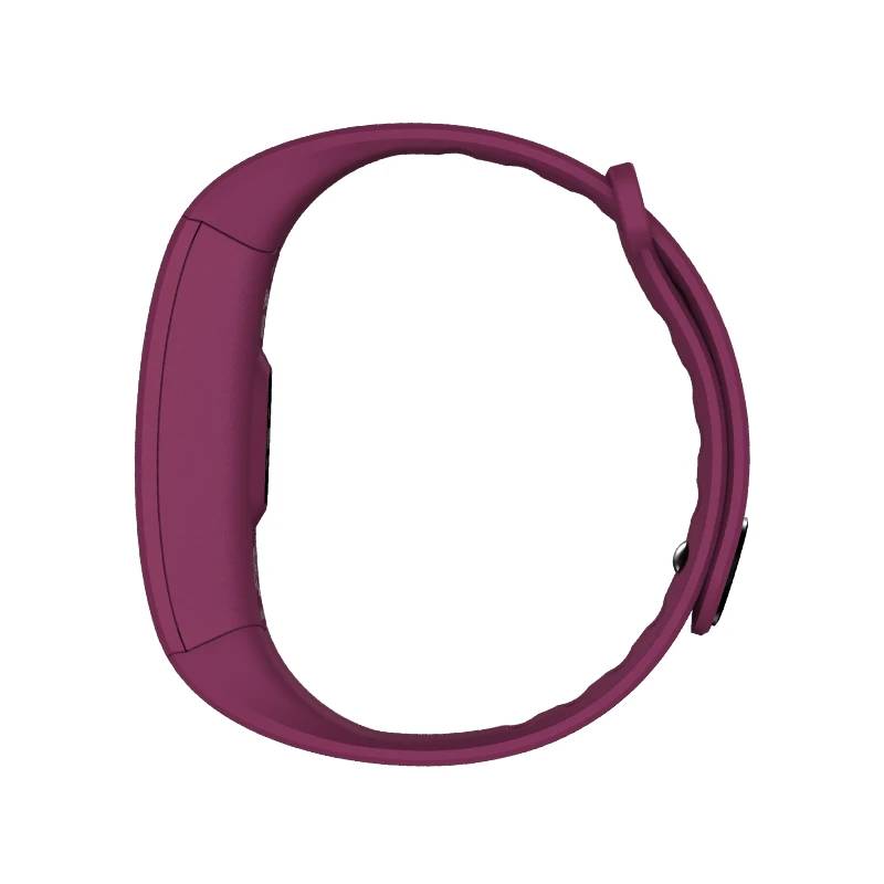 Фиолетовый Смарт-часы Smartband zeblaze plug c с пульсометром женские водонепроницаемые Смарт-часы bluetooth Смарт-Браслет фитнес пк-xiomi mi band 3 - Цвет: Фиолетовый