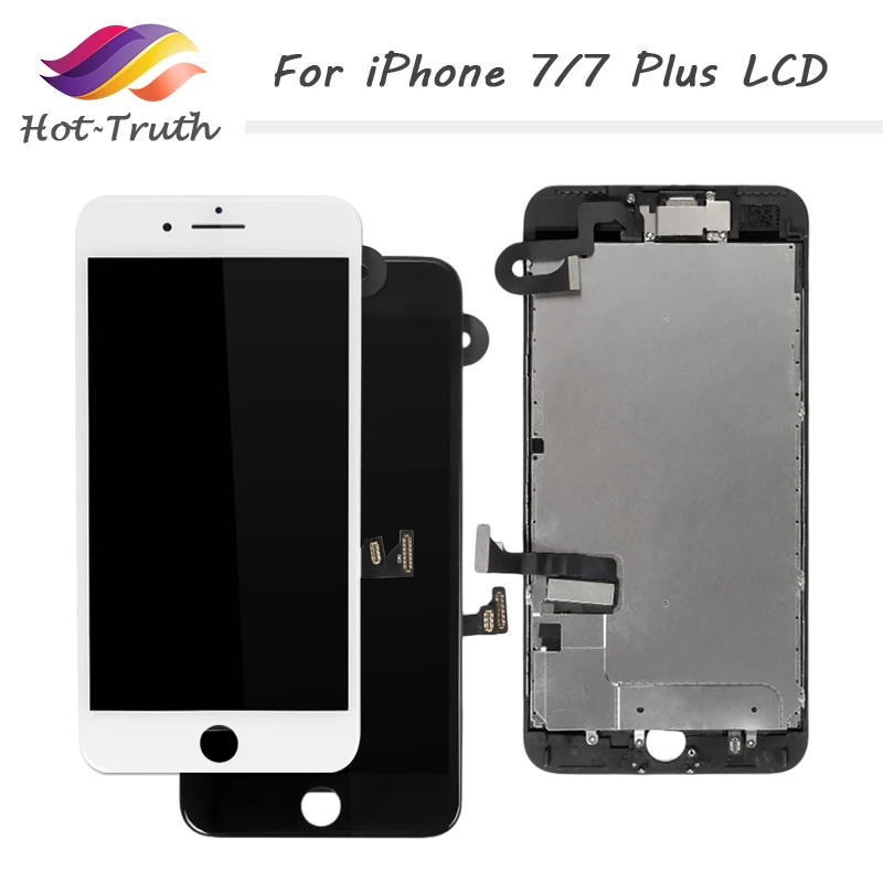 Горячая правда 10 шт./лот для iPhone 7 Полный комплект ЖК дисплей Plus сенсорный экран