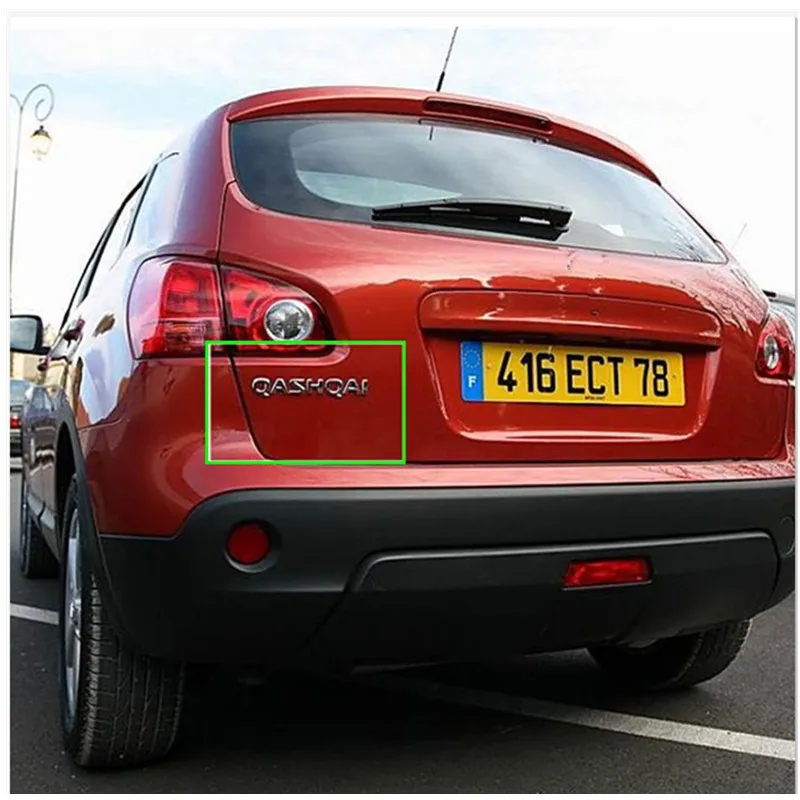 Новый автомобиль 3D письмо эмблемы хвост Стикеры наклейка для Nissan Qashqai Chrome серебро