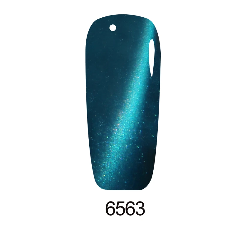 6563 KADITION Gel 1Pcs Magnet 3D Cat Eye Nail Gel Polish 7ML Varnish Soak Off UV LED Long-lasting Magnet Polish Gel Lacquer Nail Art - Цвет: 6563