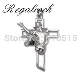 Regalrock Майкл Джексон крест ожерелье Рок ролл танцы MJ Кулон Мода Горячие