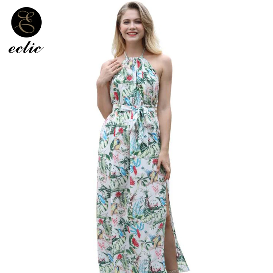 Цветочное платье Kleider Damen Vetement Femme Ete 2018 Sukienka Kawaii с открытой спиной Женское Платье