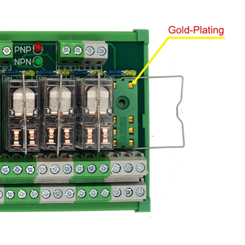 8-канальное реле интерфейса OMRON DPDT G2R-2 DIN Rail | Реле