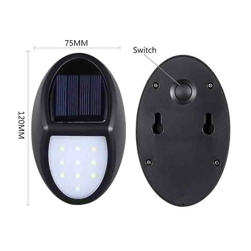 TAMPROAD Солнечный свет 10 LED портативная солнечная энергия лампа водонепроницаемый