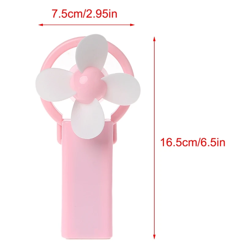 

Rechargeable Mini Fan Air Cooler Handheld USB Desktop Portable Outdoor Travel