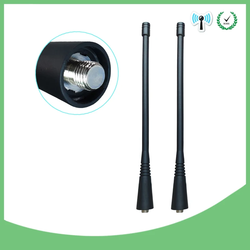 

Антенна UHF 400-470 МГц для рации Motorola NAE6483 GP300 GP340 GP360 GP380 CP200 CP200D HT1250 EP450, 2 шт.