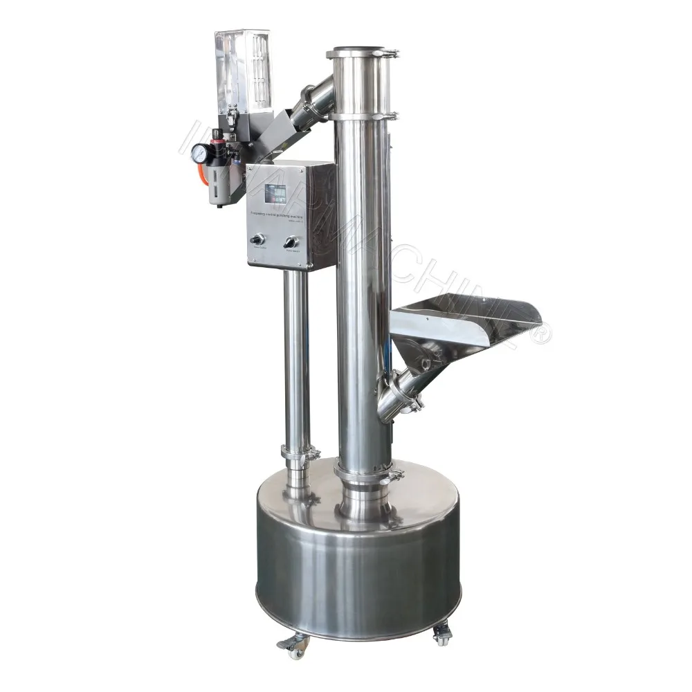 

LVS-C100 Uphill Elevating Capsule Polisher and Sorter
