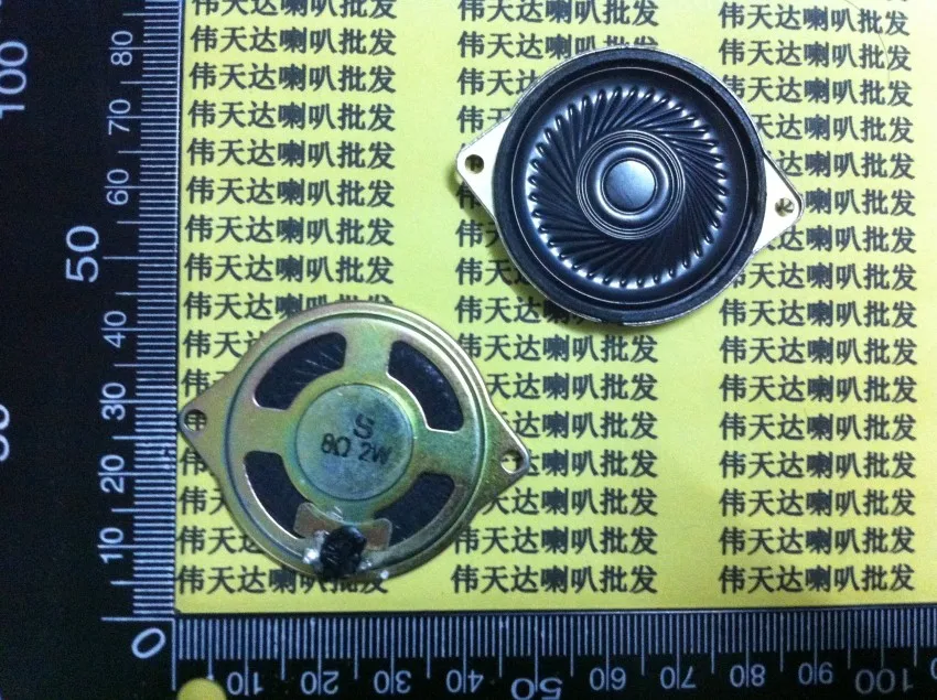 2 Вт 8R ультра тонкие колонки 2W8R 8R2W 40 мм 4 см толщина 5 с ушами|speaker speaker|2w speakerspeaker 2w |