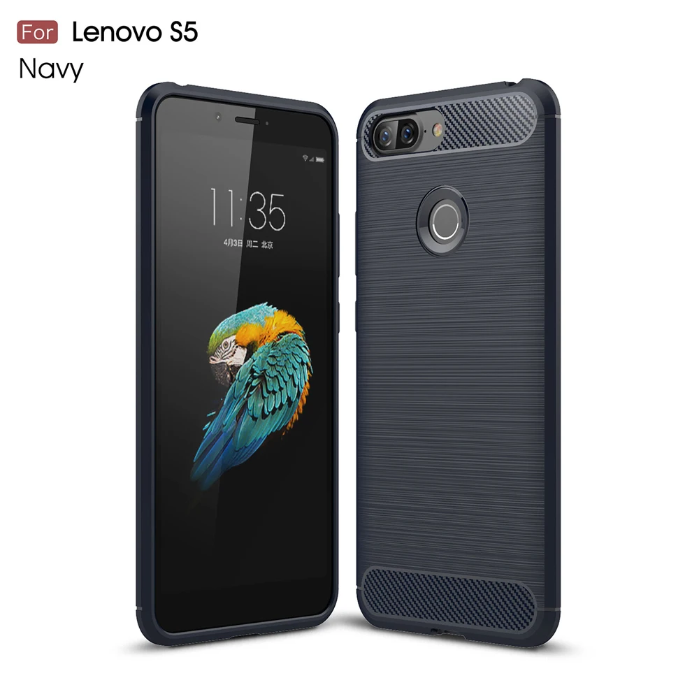Чехол для телефона защитная задняя крышка для lenovo S5 K520 Z5 Мягкий силиконовый чехол TPU бампер деловой стиль