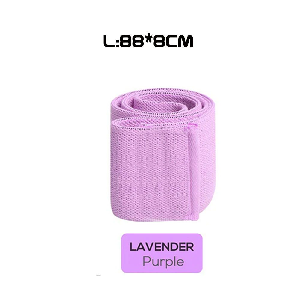 Purple-L Стоящие растягивающиеся Эспандеры для бедер для йоги, ног, ягодиц, Нескользящие эластичные фитнес-ленты, оборудование для бодибилдинга, тренировок - Цвет: Purple-L