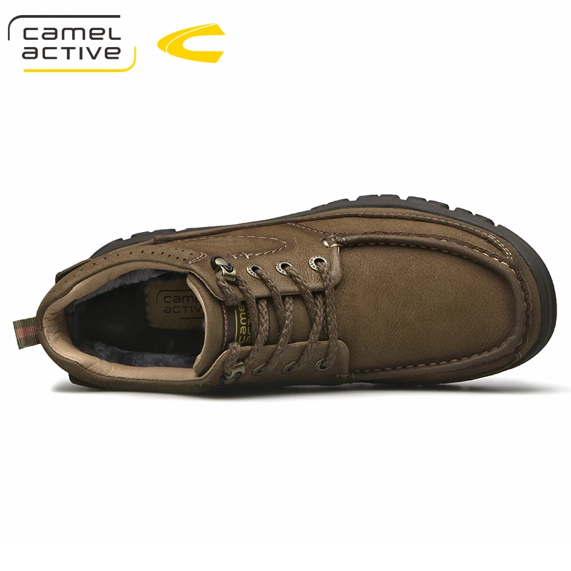 Camel Active новая уличная спортивная теплая брендовая кожаная Водонепроницаемая