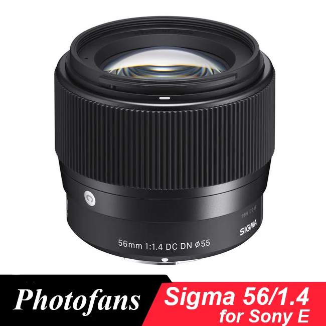 Объектив Sigma 56 1,4 56mm f/1,4 DC DN современный объектив для sony A5100 A6000 A6300 A6400 A6500