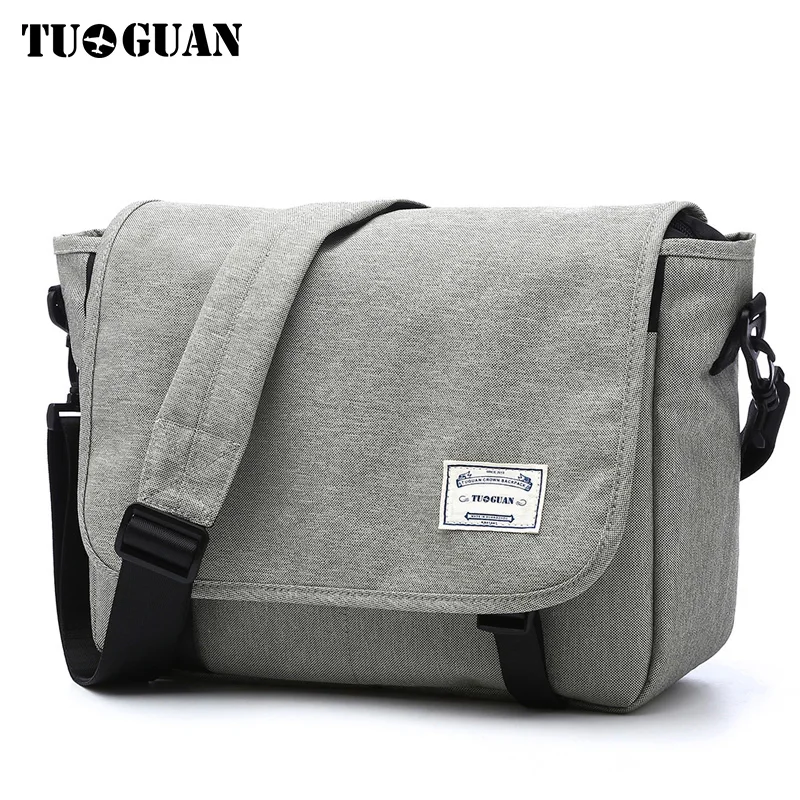 TUGUAN, мужские сумки-мессенджеры, Мужская модная деловая Дорожная сумка на плечо, женский холщовый портфель, мужская сумка через плечо, сумка XB1701T