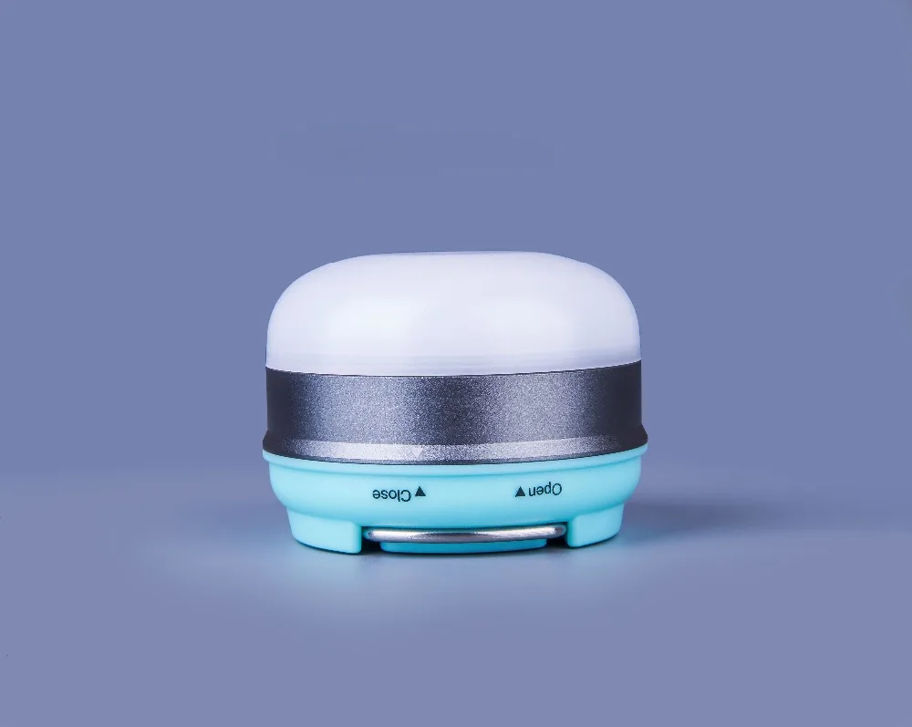 Портативная Светодиодная лампа для кемпинга 1 5 Вт батарейки AA фонари