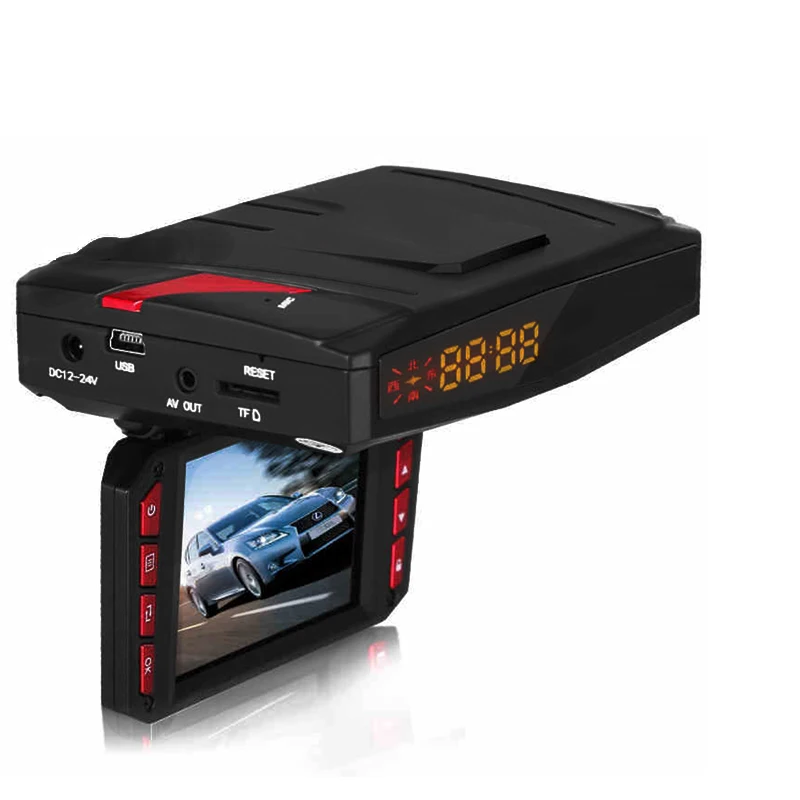 NVIEW 3 in1 Видеорегистраторы для автомобилей 140 1080P на тонкопленочных транзисторах
