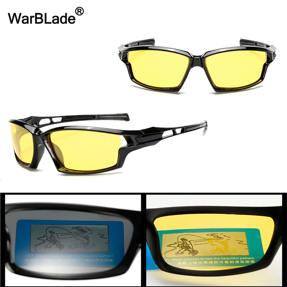 WarBLade новые очки ночного видения для поляризованных вождения солнцезащитные с