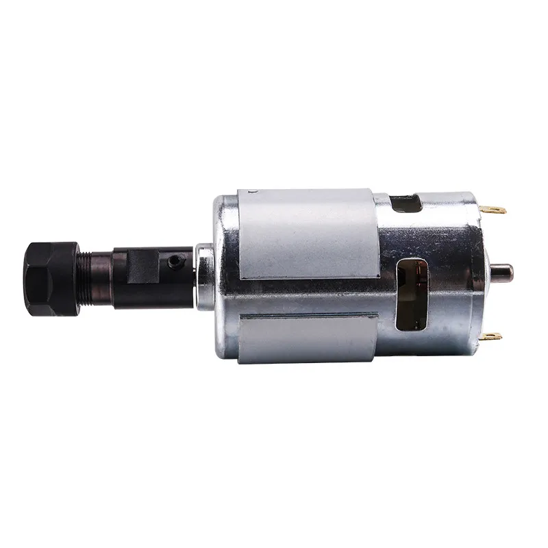 Высокая Скорость DC12V-48V 500 Вт мотор шпинделя DIY шпиндель для гравировочной машинки ER11 матовый четырехтактный двигатель с воздушные охлаждением шпинделя