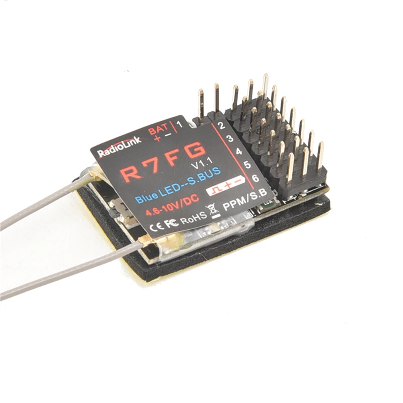 Новости Radiolink R7FG 2.4GH 7CH двойной антенный приемник 2 трёхсторонняя передача данных