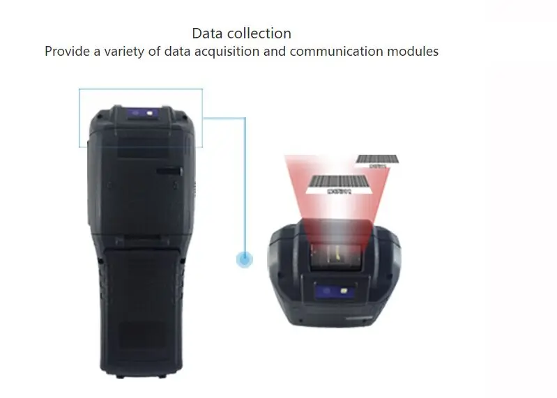 КПК ручной 4G Wifi Android сенсорный 1D/2D сканер штрих-кода NFC промышленный кпк