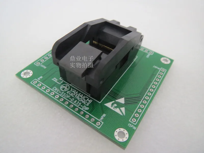 Оригинальное тестовое сиденье YAMAICHI IC SSOP48/DIP48 программирующее гнездо адаптер 0 635
