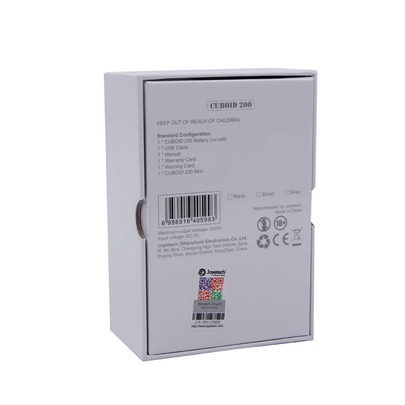 Оригинальный Joyetech кубовидный 200 Вт TC коробка мод Новый по электронная сигарета