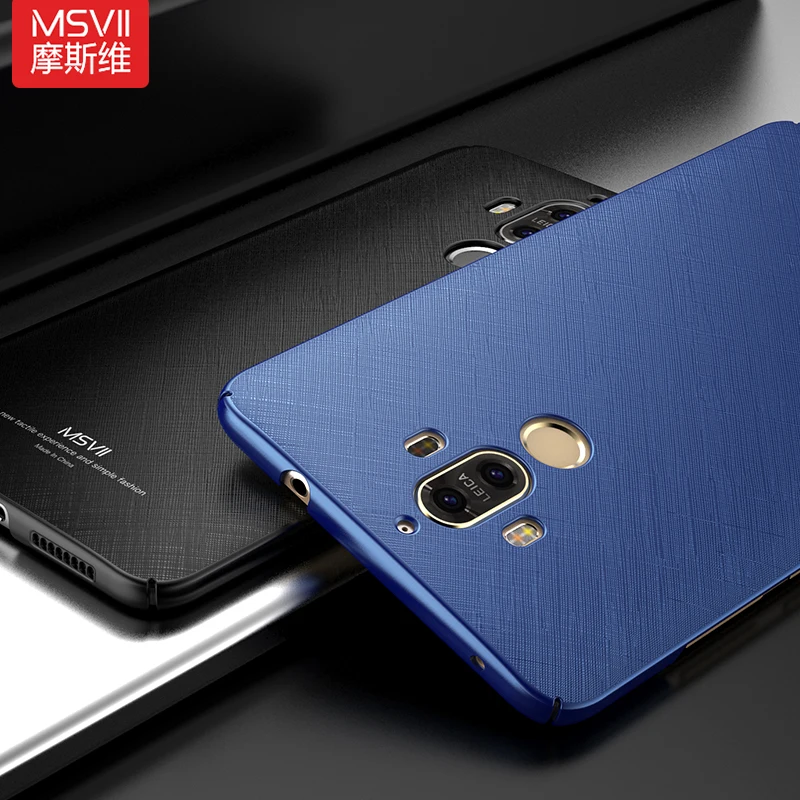 Msvii новейший дизайн Роскошный ПК чехол высокого класса для huawei mate 9 (5 '') PRO