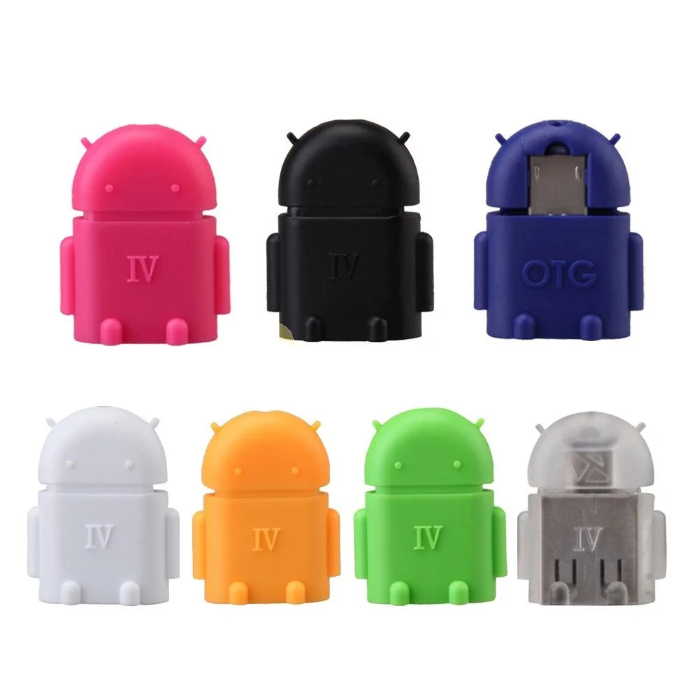 Micro usb to USB OTG adapter for Samsung Galaxy S2/S3/S4 smartphone tablet pc connect to flash mouse keyboard Microusb