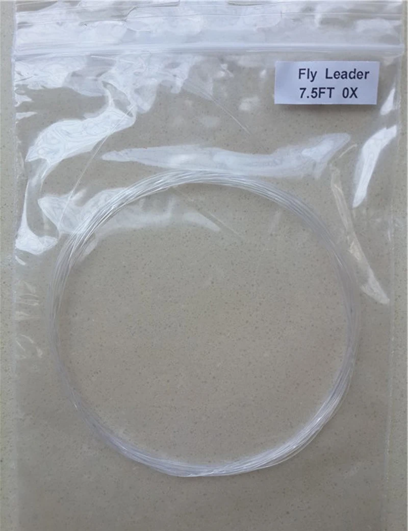Коническая рыболовная леска 7 5 футов высокое качество рыболовные снасти 0X-6X