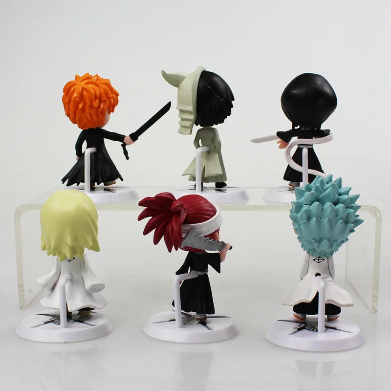 6 шт./партия 8 см аниме отбеливатель Ichigo Ulquiorra cifer Renji Ichimaru | Игрушки и хобби
