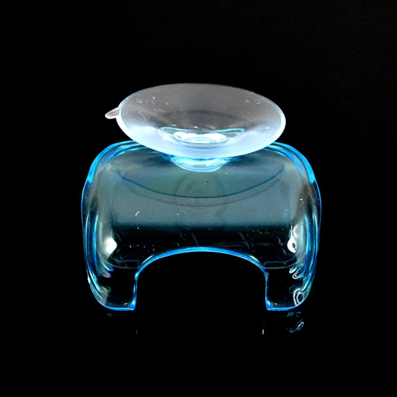 1 шт. Новый практичный прозрачный синий пластик супер Бритва держатель с