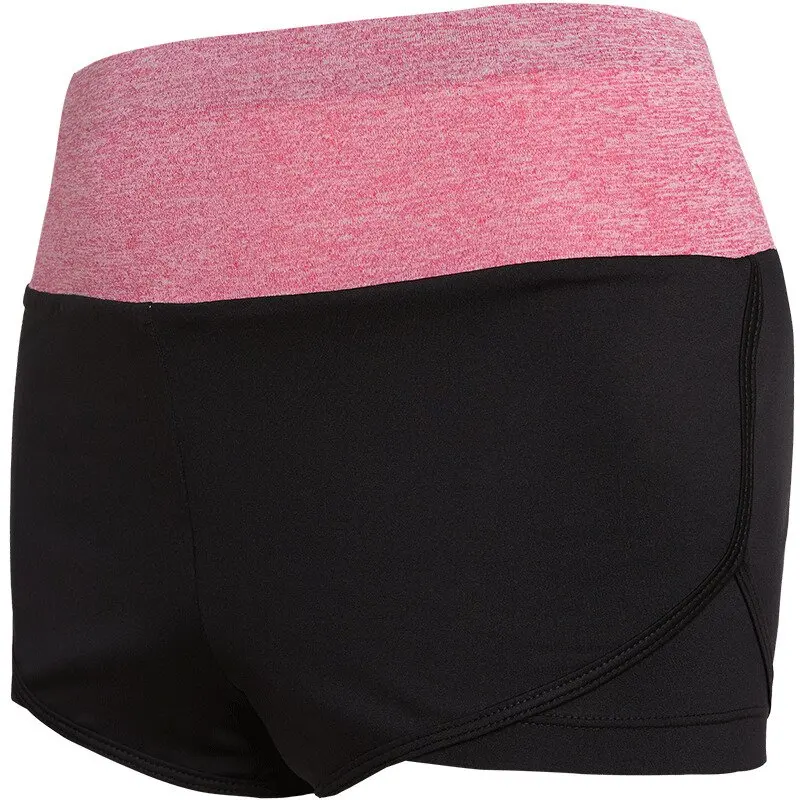 Женские спортивные шорты для йоги дышащие быстросохнущие фитнес бега