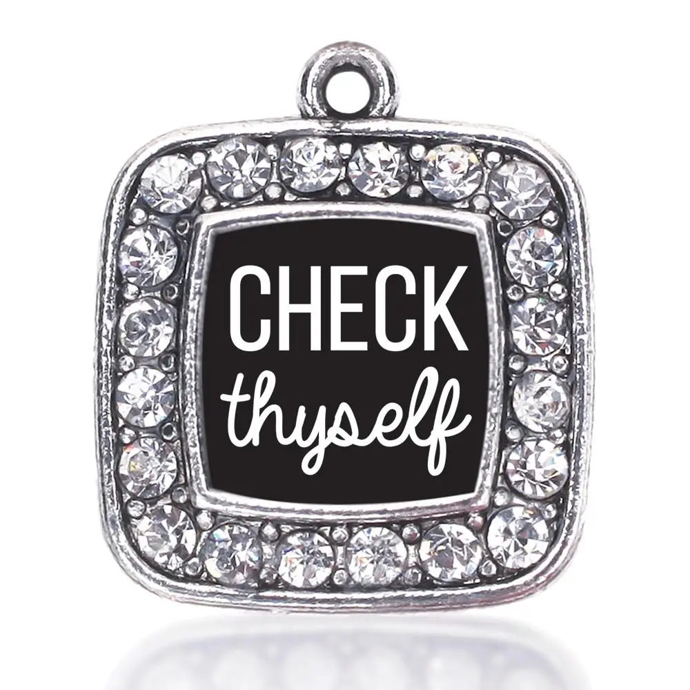 

Квадратные Украшения с серебряным покрытием