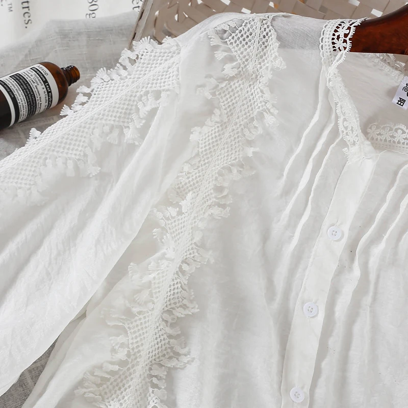 2019 Новая модная женская блузка рубашка пружинная подставка воротник ромбовидная