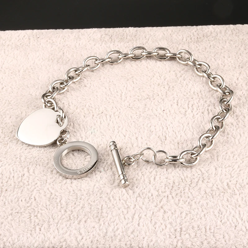 Браслет цепочка из нержавеющей стали для женщин ювелирные изделия элегантные