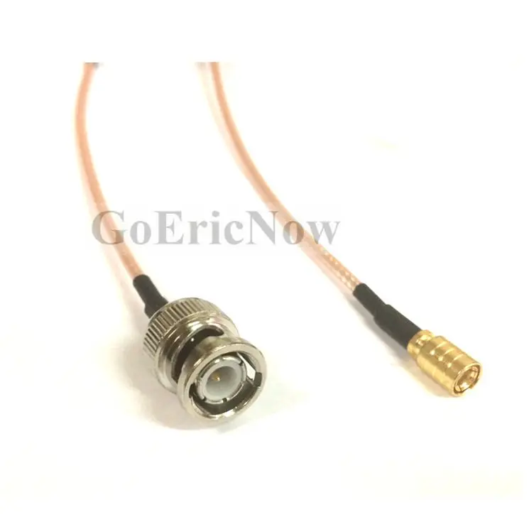 5 шт. RF коаксиальный 50 Ом BNC штекер к SMB разъем кабеля RG316 (50 см)|Соединители| |