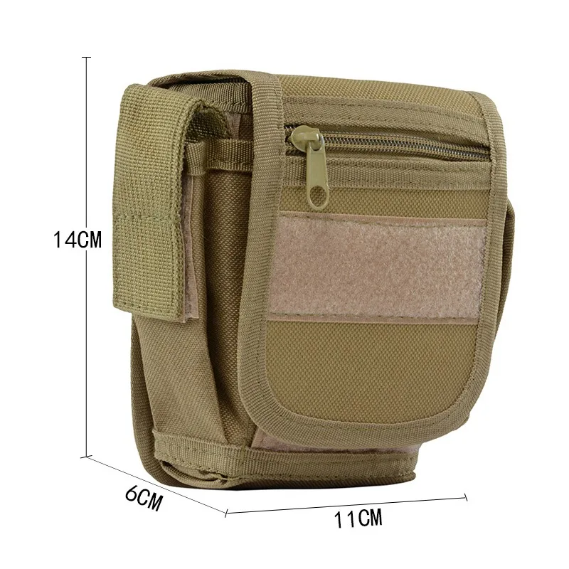 Тактический Подсумок с креплением MOLLE охотничьи сумки ремень поясная сумка портативный поясная сумка Открытый Водонепроницаемая поясная сумка чехлы Чехол для телефона карман