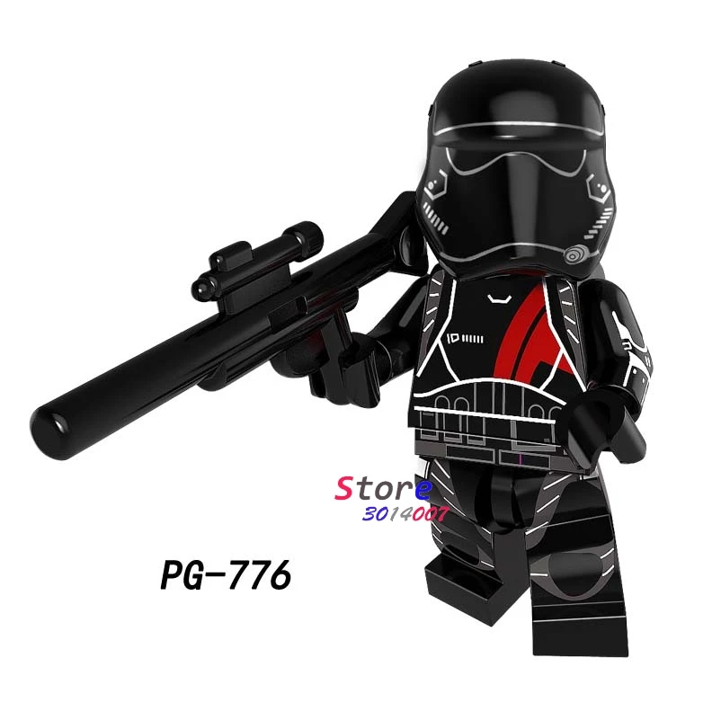Один мандалорский Fet Jango Darksaber s строительные блоки Модель Кирпичи Игрушки - Цвет: pg776
