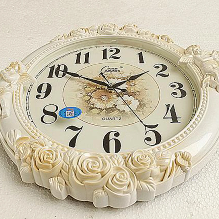 Креативные настенные часы в стиле ретро Стеклянные Настенные с механизмом