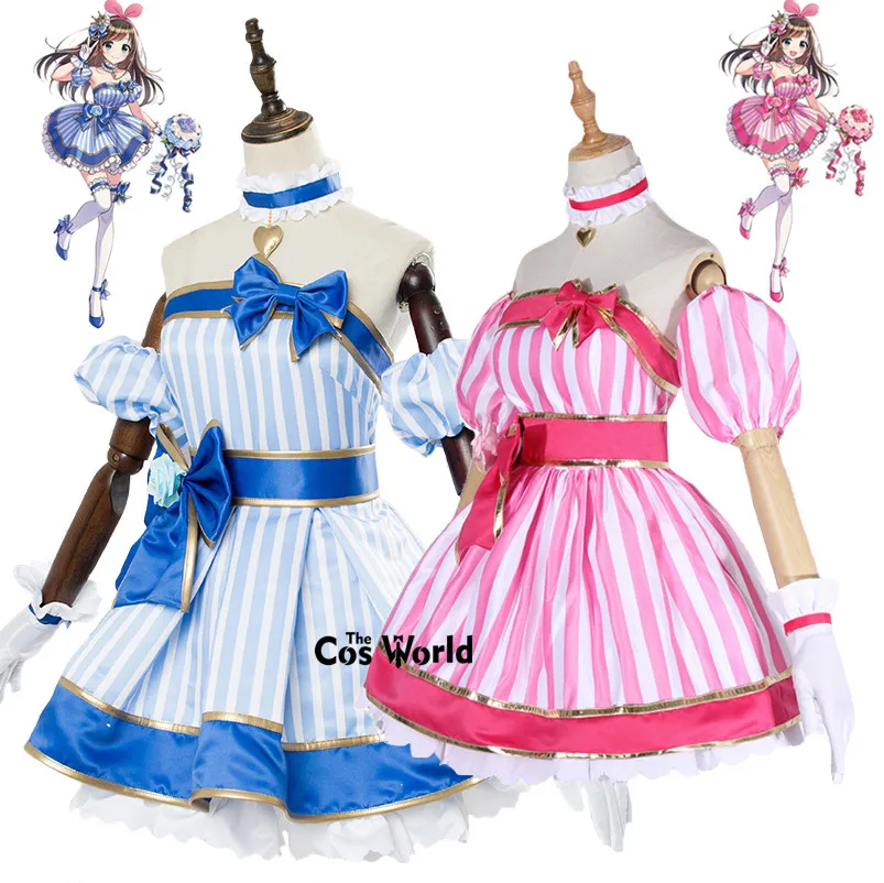 

Kizuna AI A.I.Channel Youtuber New Dress Uniform Outfit Cosplay Costumes